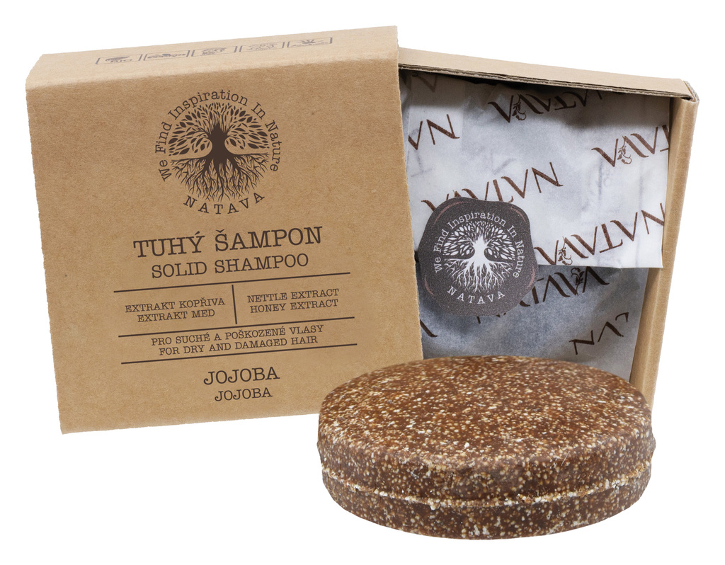 NATAVA Tuhý šampon JOJOBA