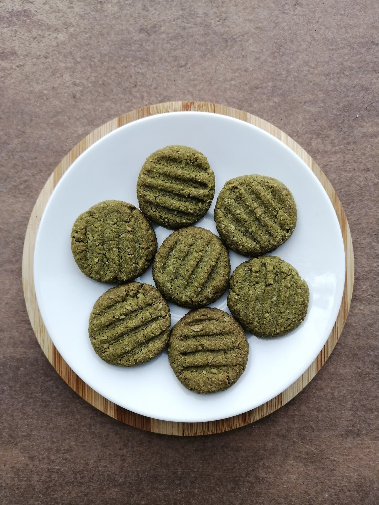 Chytlušky –  matcha sušenky bezlepkové