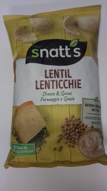 Snatt´s Lentil chips sýr bylinky