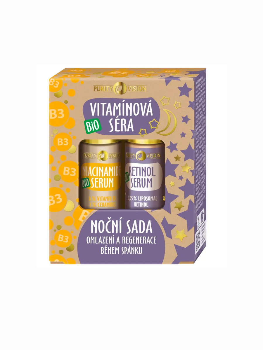 Bio Vitamínová séra - noční sada, Purity Vision
