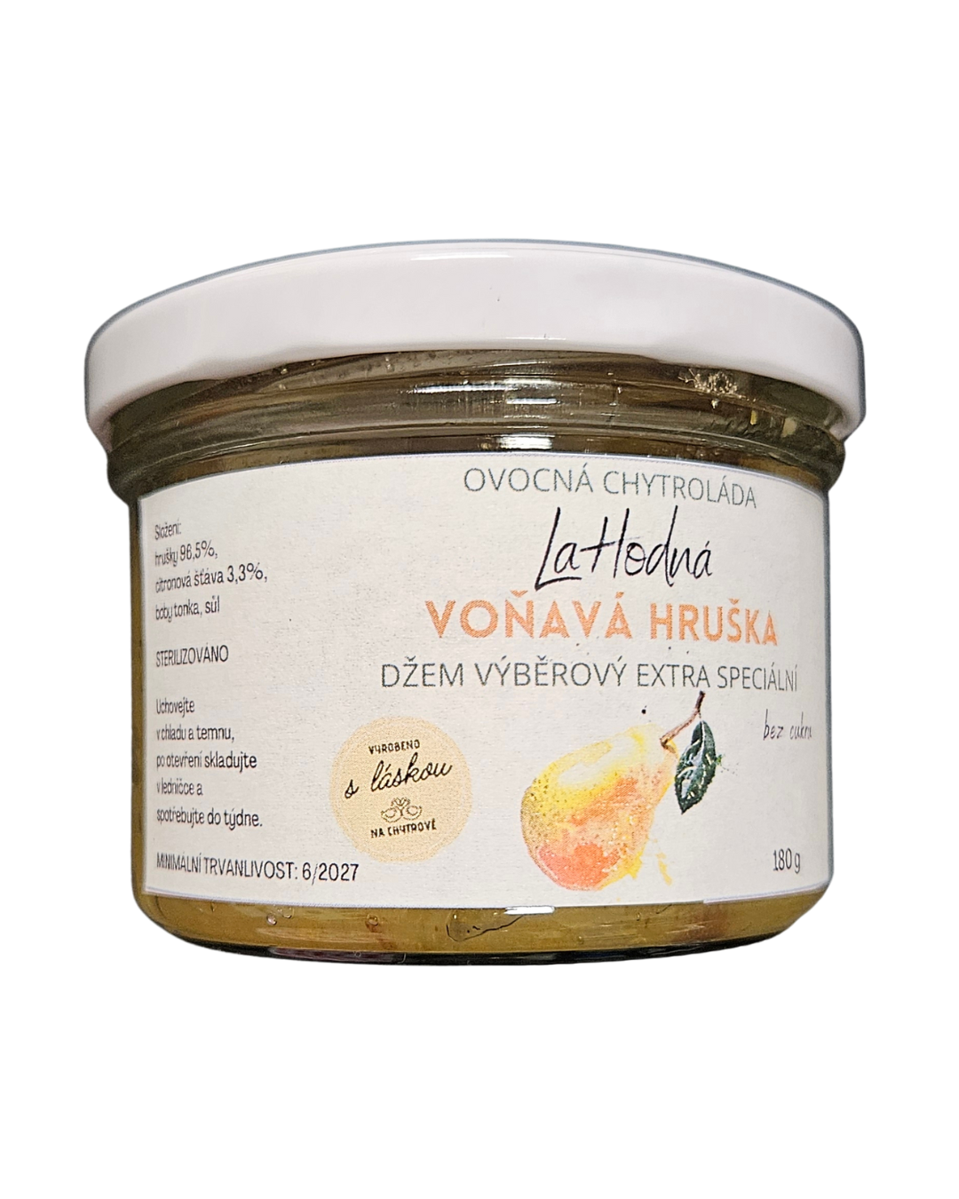 LaHodná Chytroláda Voňavá hruška, bez cukru