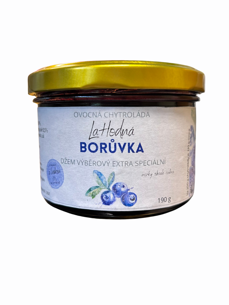 LaHodná Chytroláda Borůvka, nízký obsah cukru 8,5%