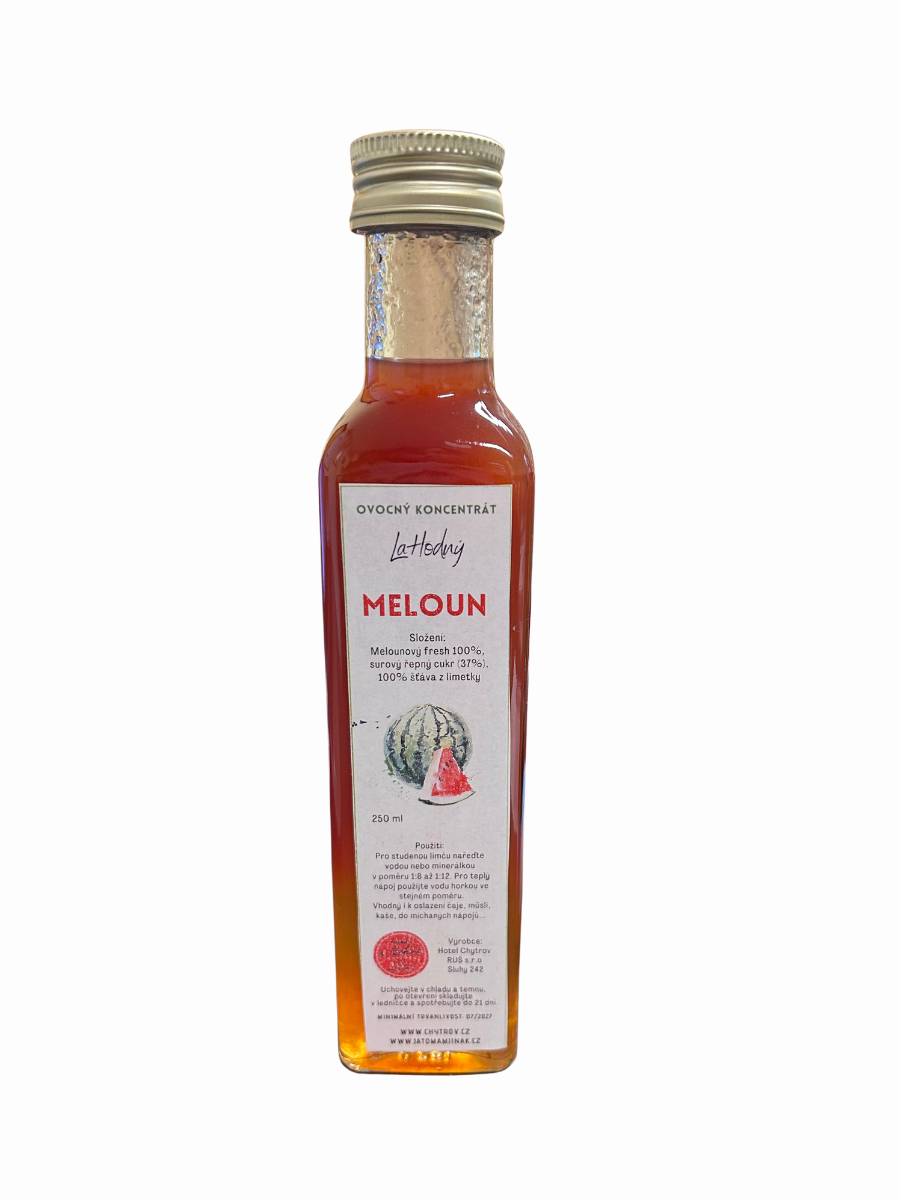 Lahodný meloun, ovocný koncentrát