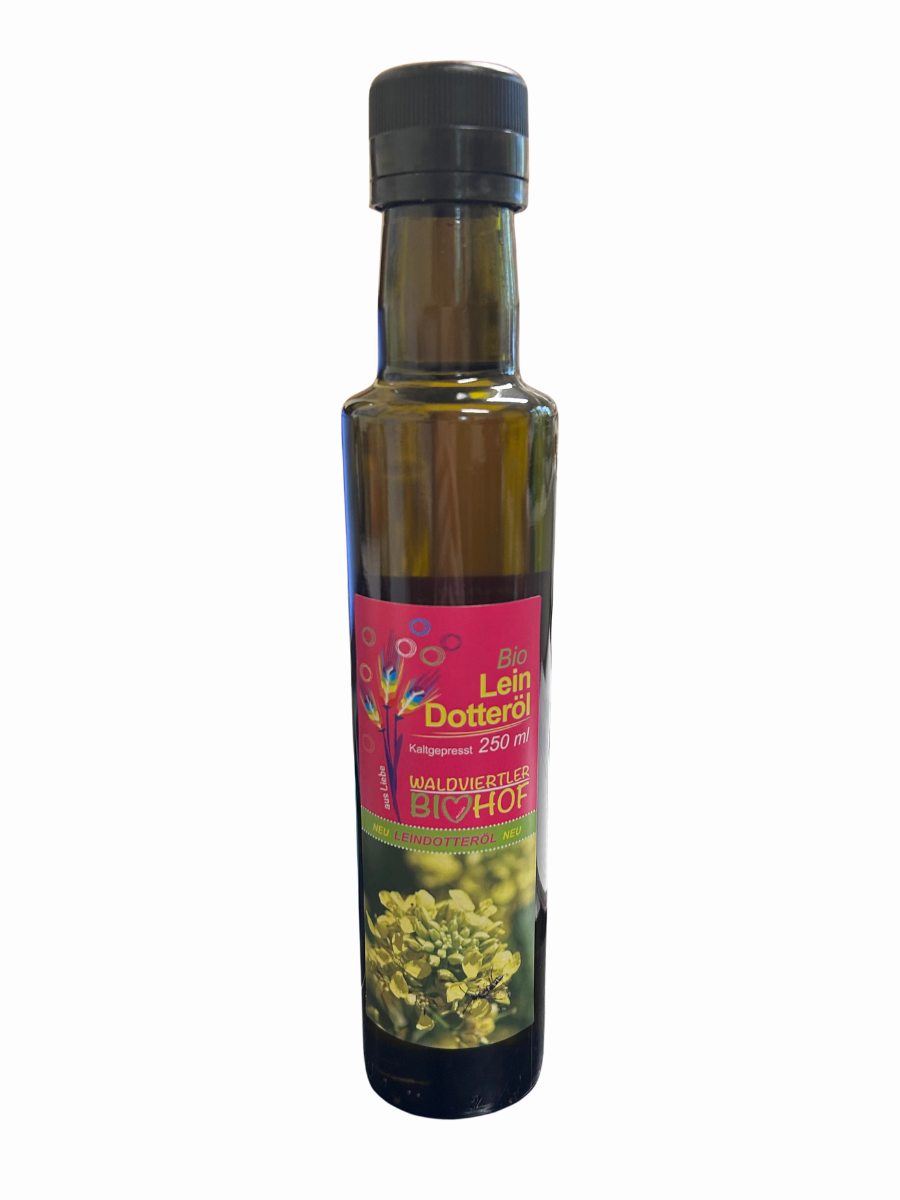 BIO olej lničkový  100 ml
