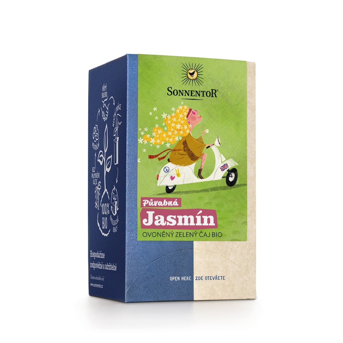 Čaj Sonnentor Půvabná Jasmín