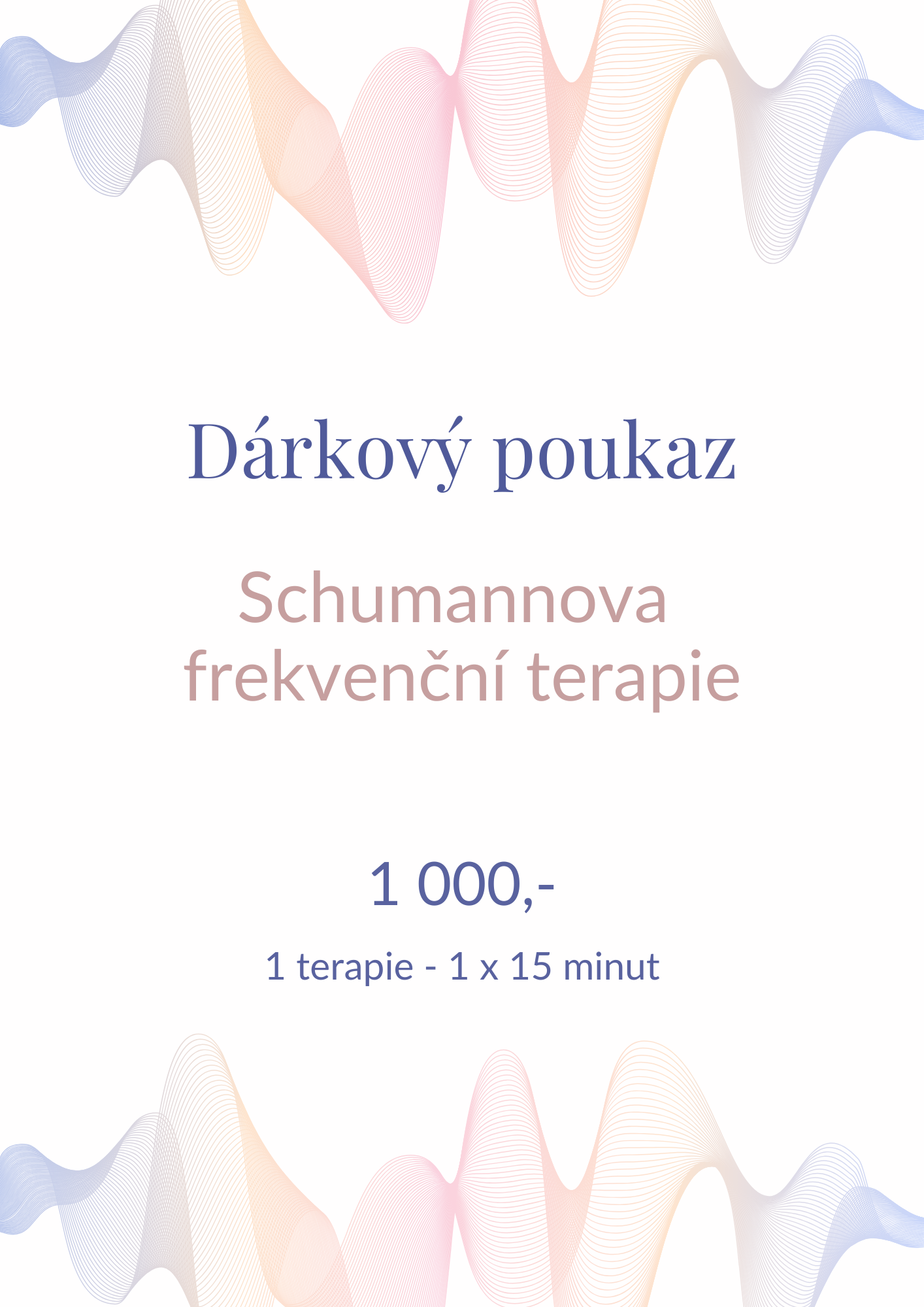 POUKAZ – SCHUMANNOVA FREKVENČNÍ TERAPIE na Chytrově – 15 minut